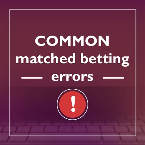 Make the Most of My Betting Errors .